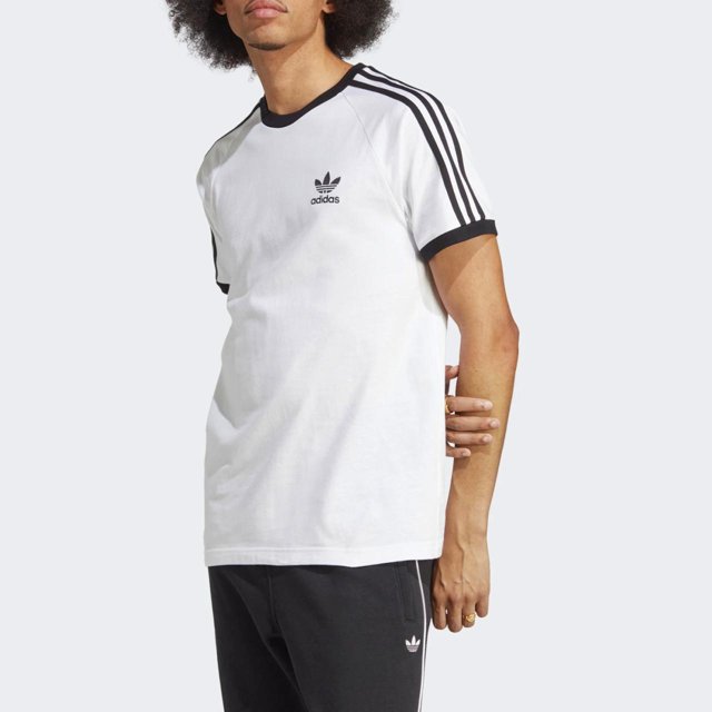 Camiseta adidas Sportswear 3 Stripes Preta - Compre Agora