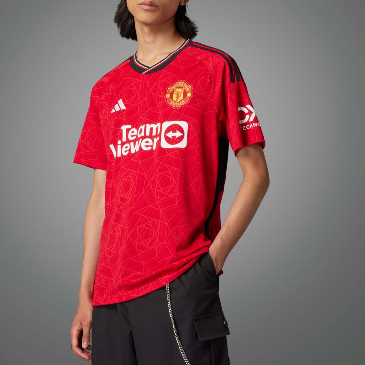 Camisa Adidas Manchester United I 23/24 IP1726 | Lojas Tisott
