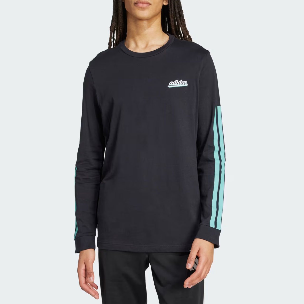 Camiseta Adidas Manga Longa Color Script Masculina | Lojas Tisott