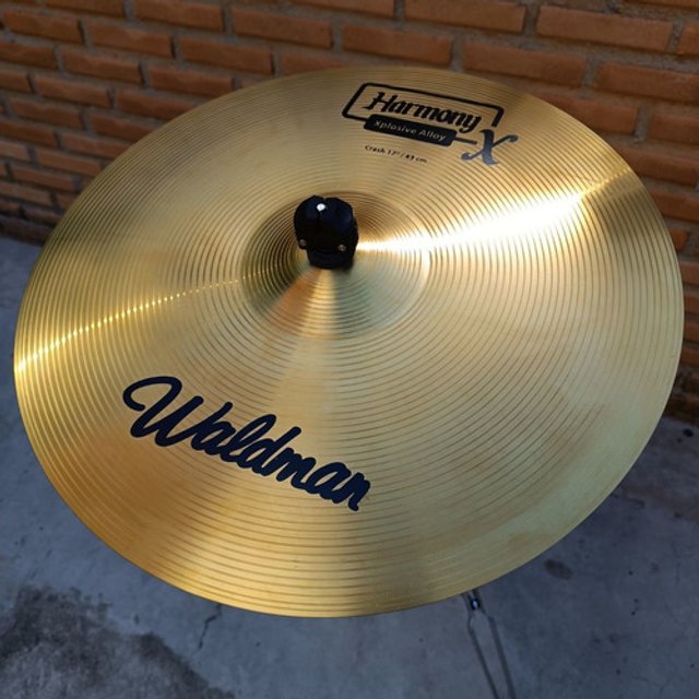 Prato 17 Waldman Harmony Crash Latão DAYS MUSIC STORE