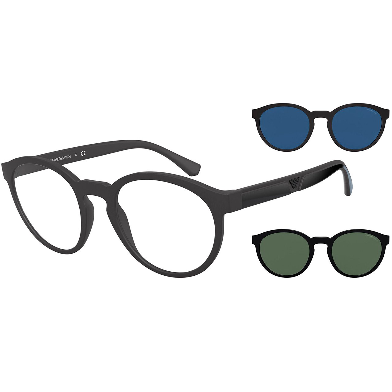 OCULOS DE GRAU EMPORIO ARMANI CLIPON EA4152 5801/1W 52-21 | Tri-Jóia