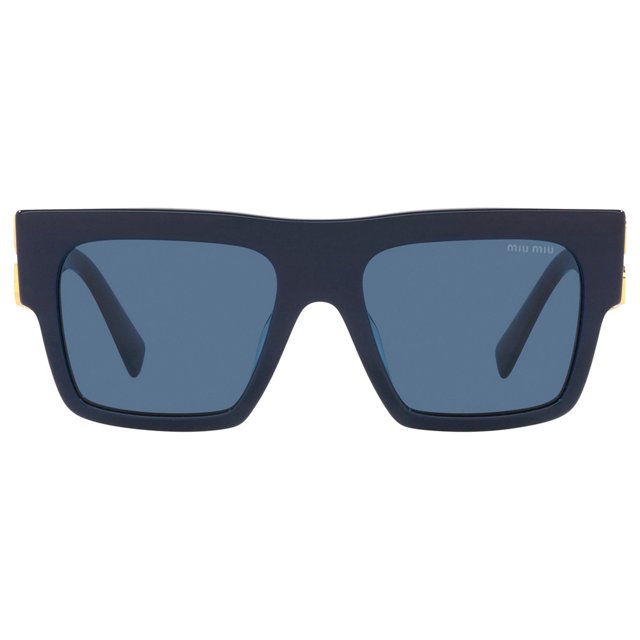 Óculos de sol miu miu cor preta lentes grande feminino - R$ 254.00