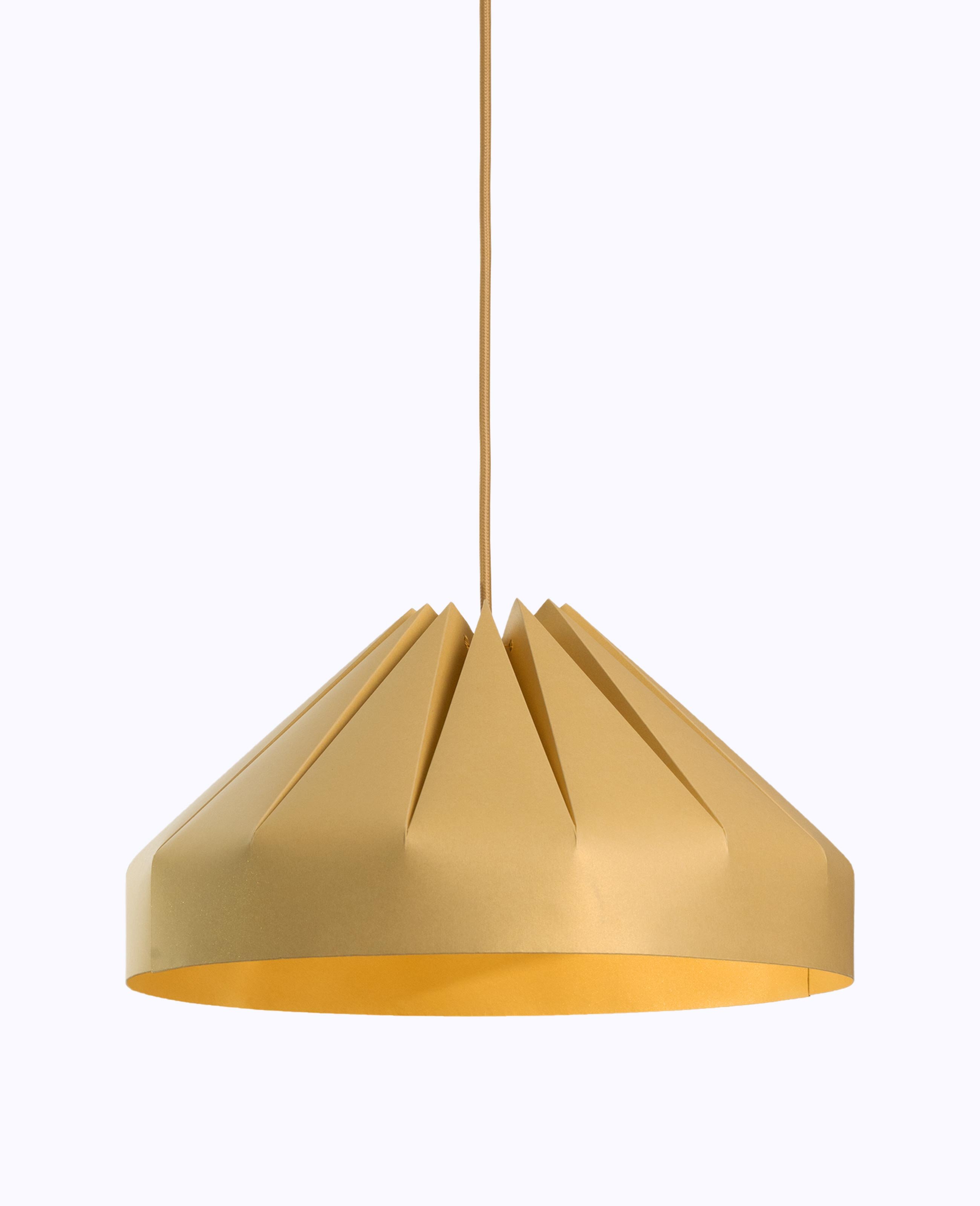 Luminária Aurora - Feita de origami em Papel | Studio Luvi