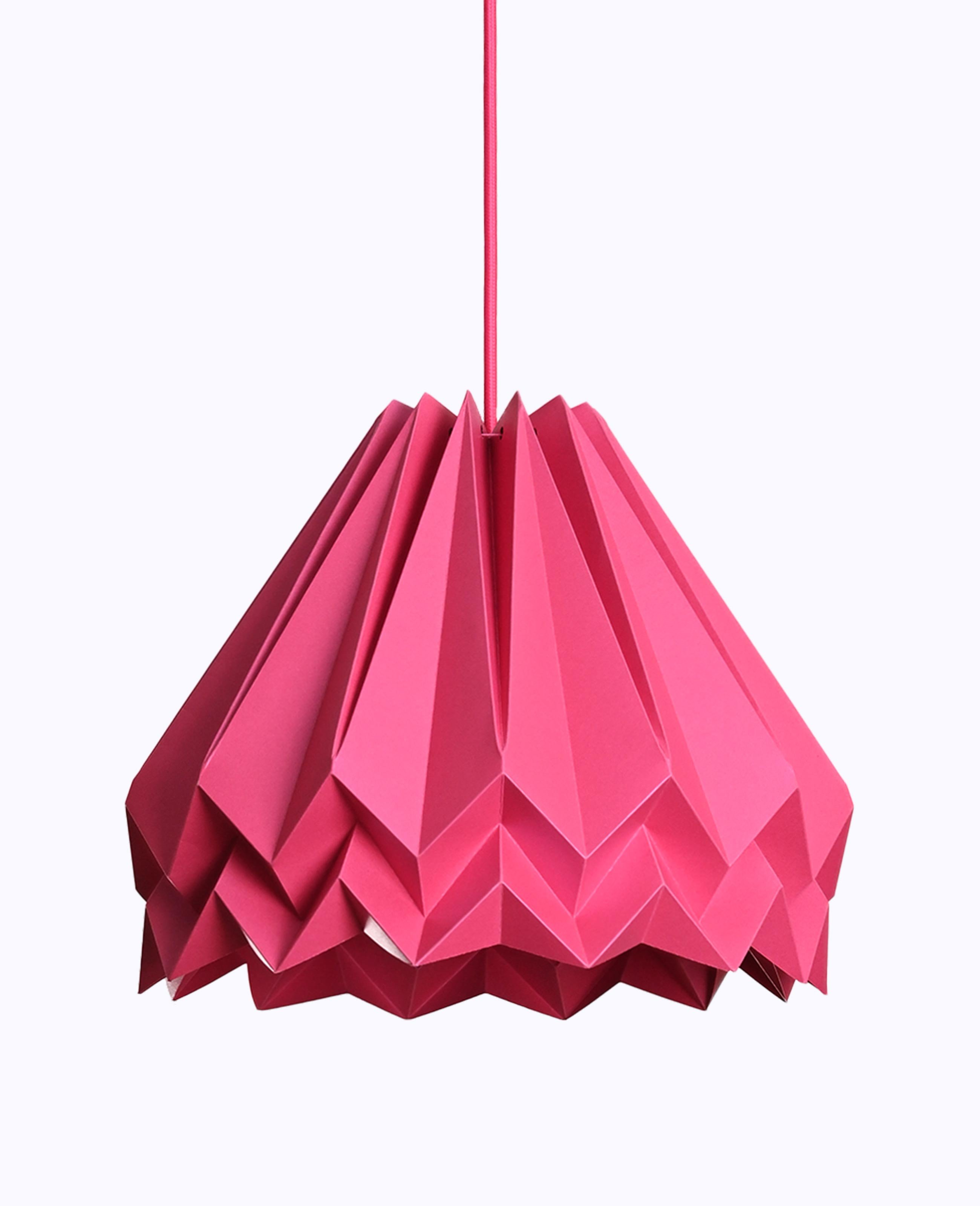 Luminária Kami - Feita de origami em Papel | Studio Luvi