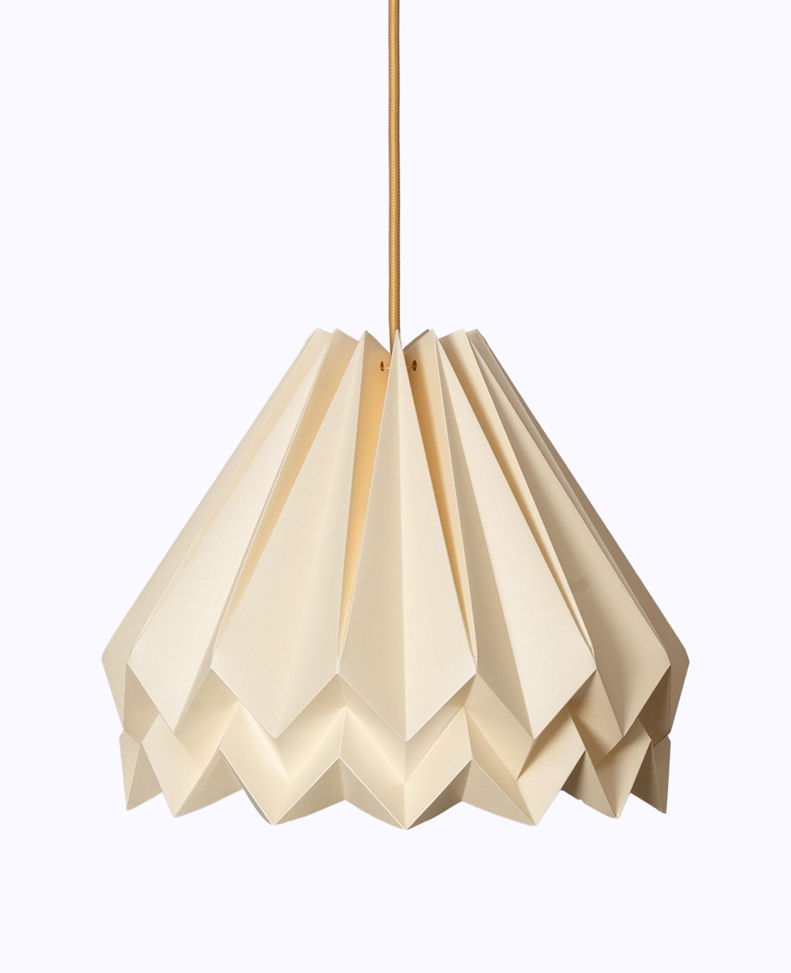 Luminária Kami - Feita de origami em Papel | Studio Luvi
