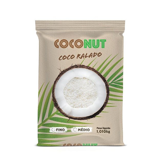 Coco Ralado Médio Coconut 1,010kg