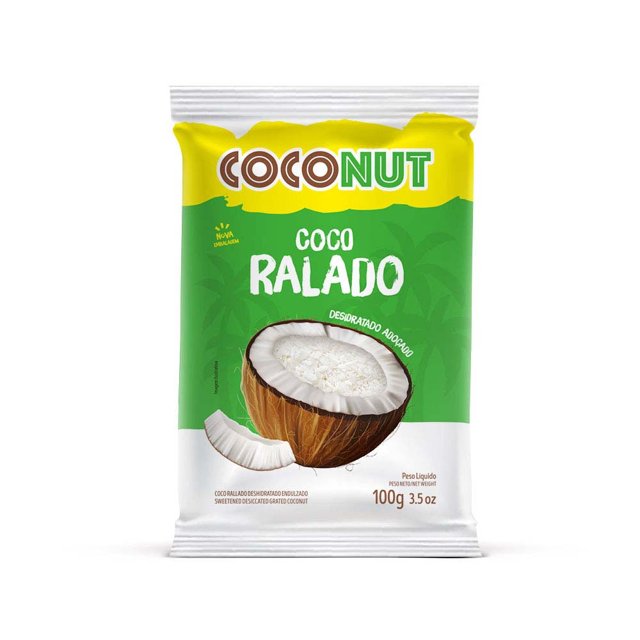 Coco Ralado Adoçado 100g Coconut
