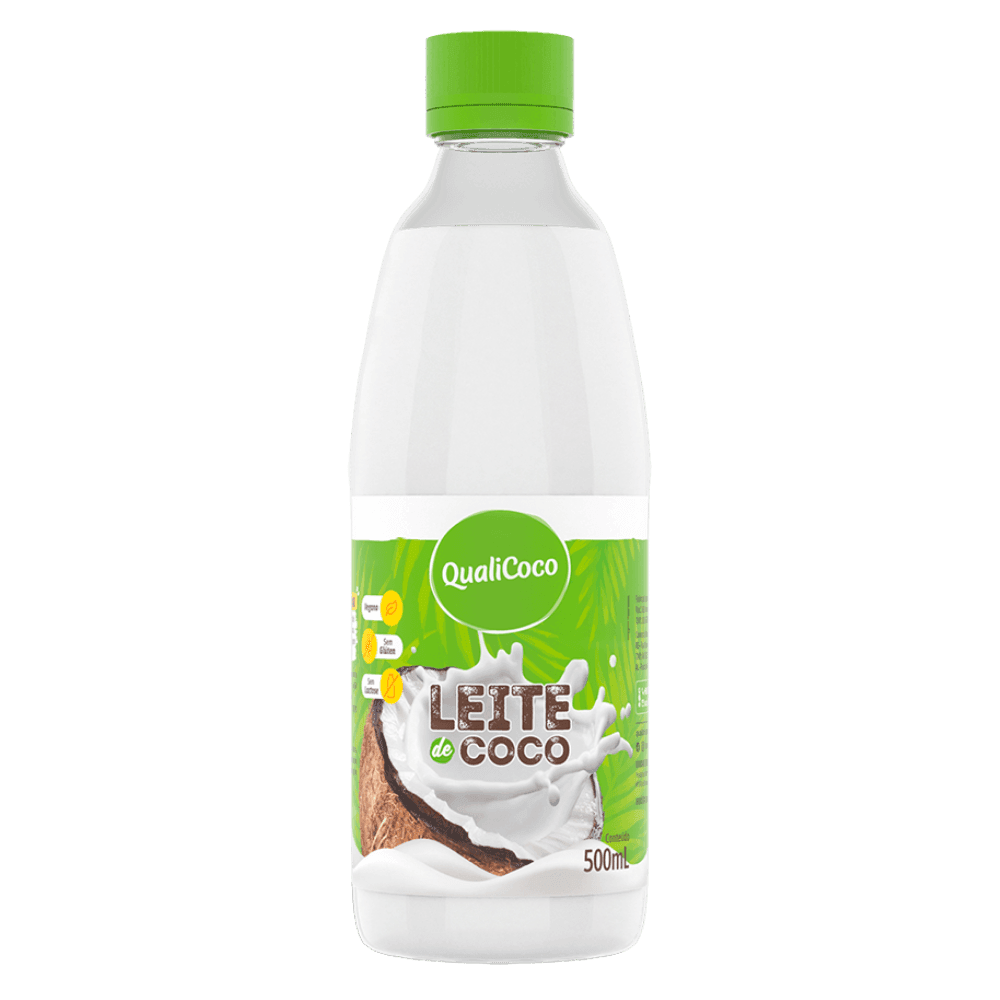 Leite de Coco QualiCoco 500mL – Cremoso e Sem Lactose | Loja QualiCoco