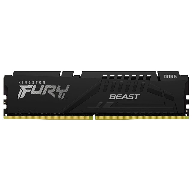 Memória RAM DDR5 Kingston FURY Beast, 8GB, 4800MHz, Black, KF548C38BB-8