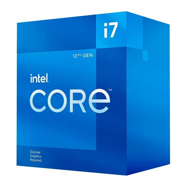 Processador Intel Core i7-12700F, 2.1GHz (4.9GHz Max Turbo), Cache 25MB, LGA 1700 - BX8071512700F