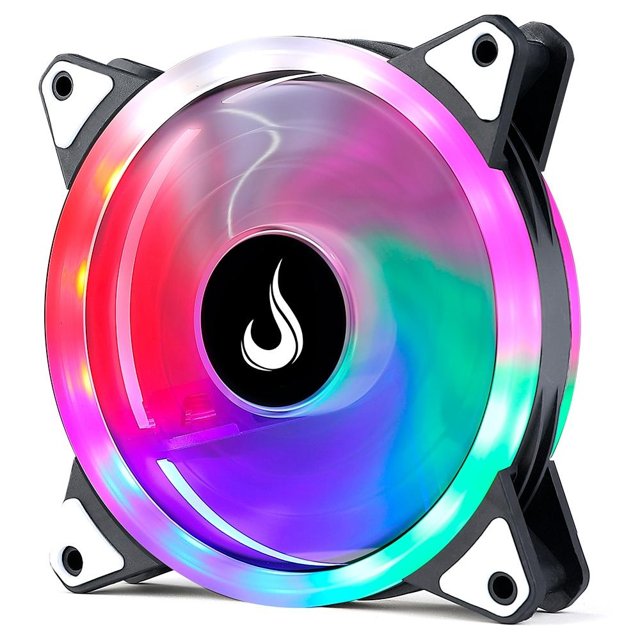 Cooler Fan RGB Rise Mode Galaxy, Rainbow, 120mm, Preto - RM-FRM-02-RGB ...