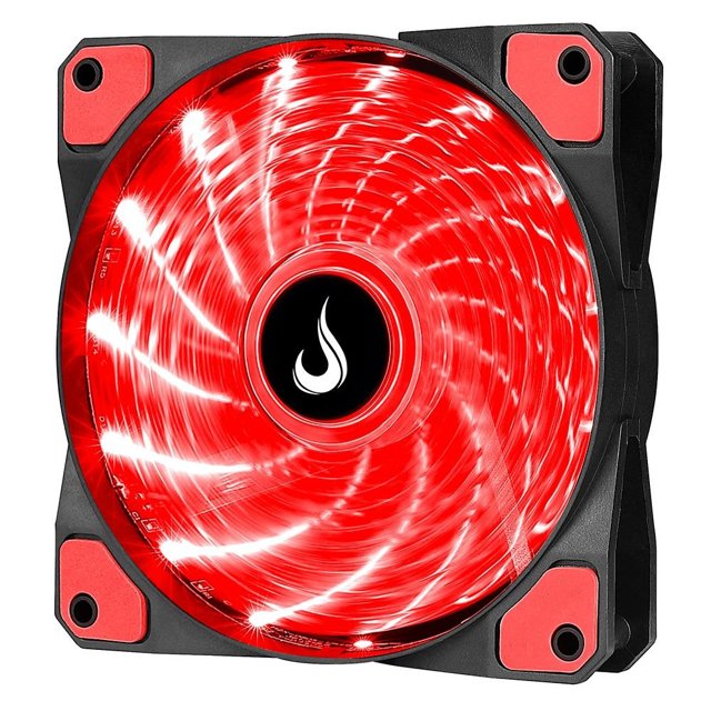 Cooler FAN Rise Mode Wind W1, 120mm, LED Vermelho | Supremo Informática