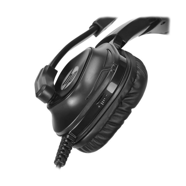 Headset Gamer HP DHE-8002, Drivers de 50mm, Stereo, Efeito de Som Surround, 3.5mm - 9NG13AA