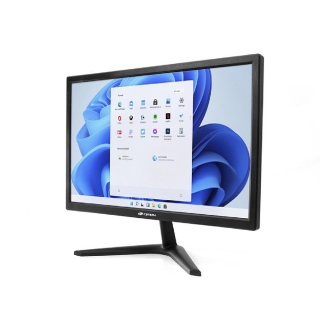 Monitor Led 19' C3Tech, MR-19, Tela IPS, Ângulo de Visão de 180 ...