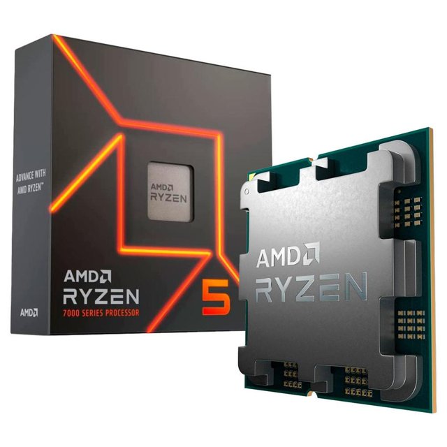 Processador AMD Ryzen 7600X, Cache 38MB, AM5, Radeon Graphics  100-100000593WOF