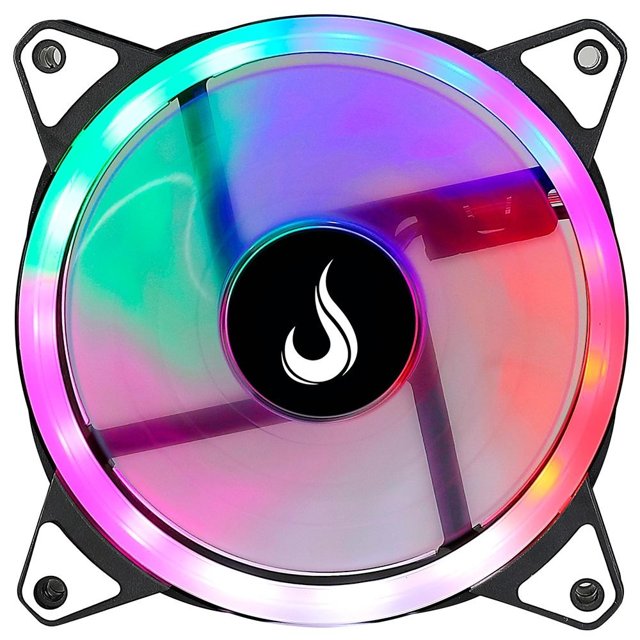 Cooler Fan RGB Rise Mode Galaxy, Rainbow, 120mm, Preto - RM-FRM-02-RGB ...