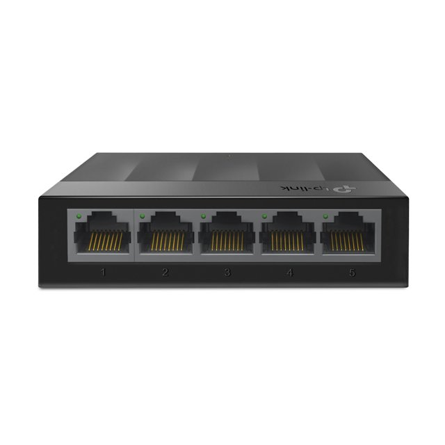 Switch TP-Link de Mesa com 5 portas TP Link 10/100/1000Mbps - LS1005G