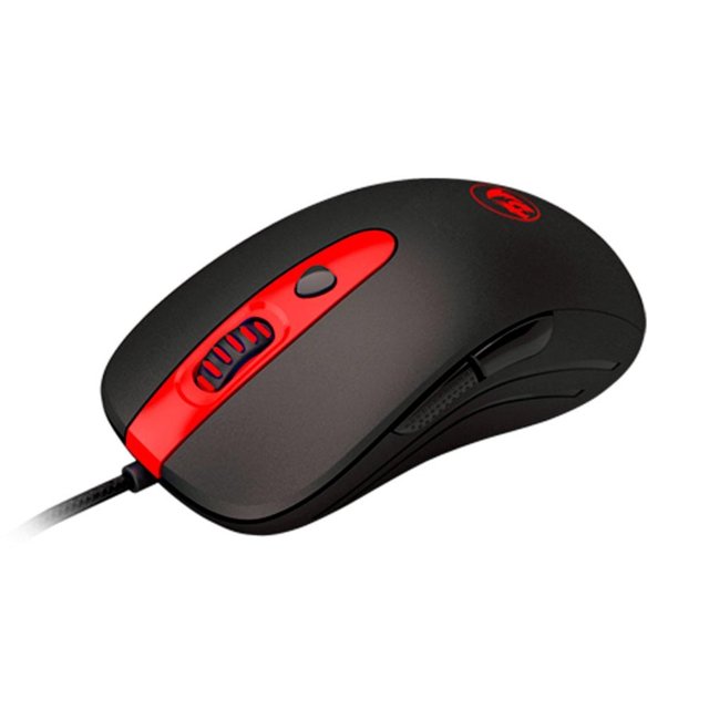 Mouse Gamer Redragon Cerberus RGB, Ambidestro, 7200 DPI, 6 Botões Programáveis, Preto