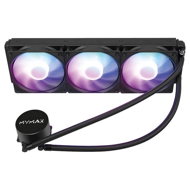 Water Cooler Fryser MYMAX, 360mm, RGB, Intel e AMD, Baixo Ruído - MYC/SCV1-360/RGB