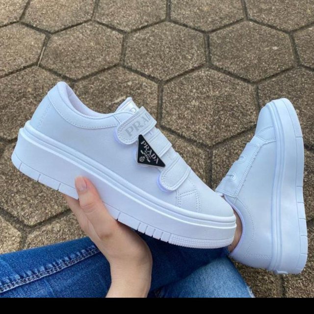 PRADA BRANCO VELCRO