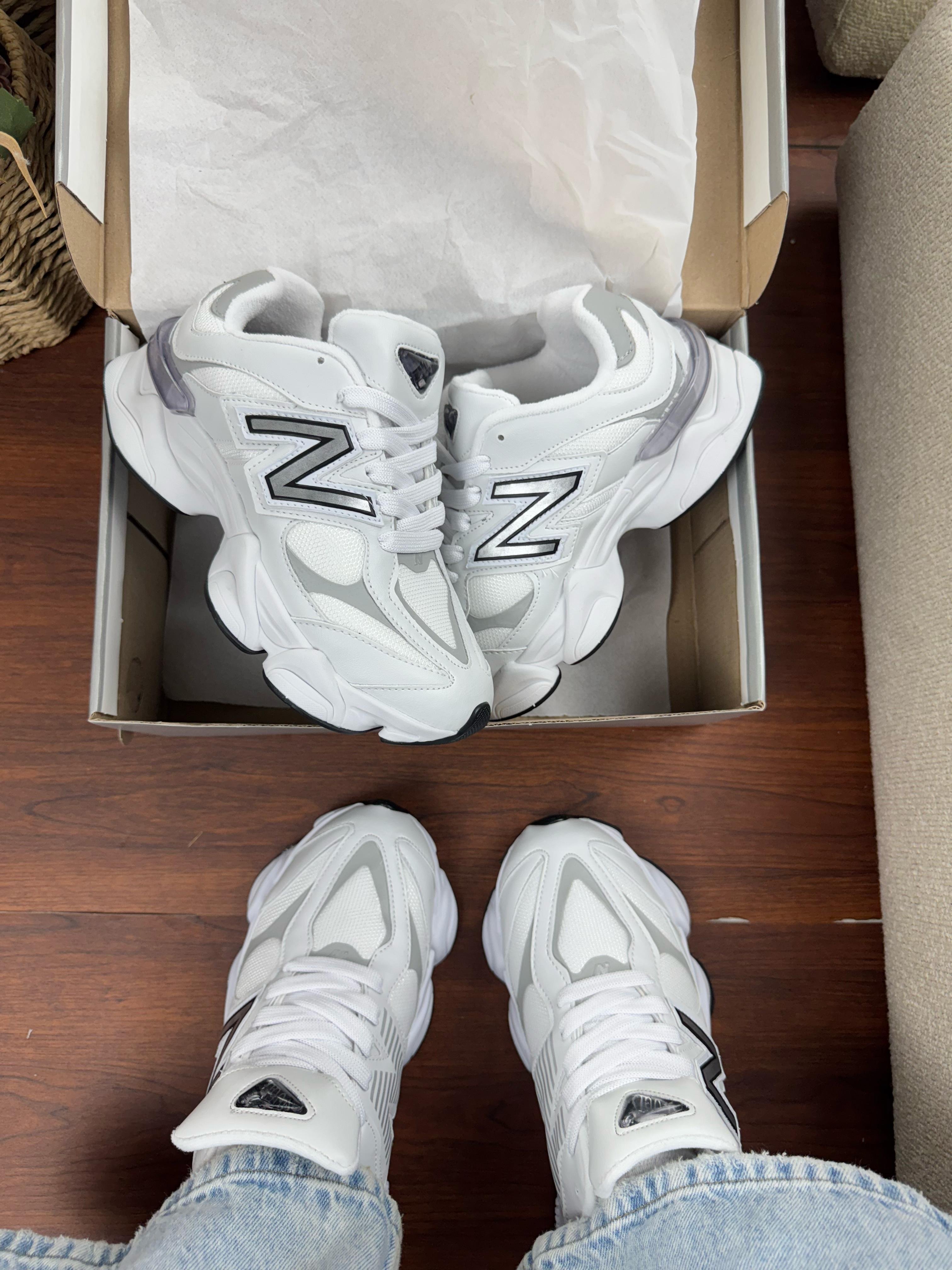 NEW BALANCE BRANCO 9060 | Wolf Premium