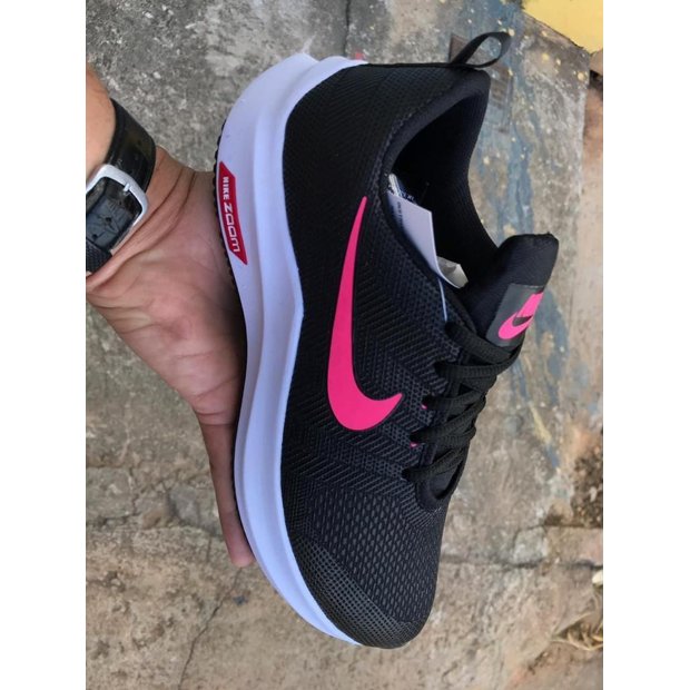 Nike Zoom Tenis Nike Preto Com Rosa Feminino NIKE ZOOM PRETO/ROSA - Main Image