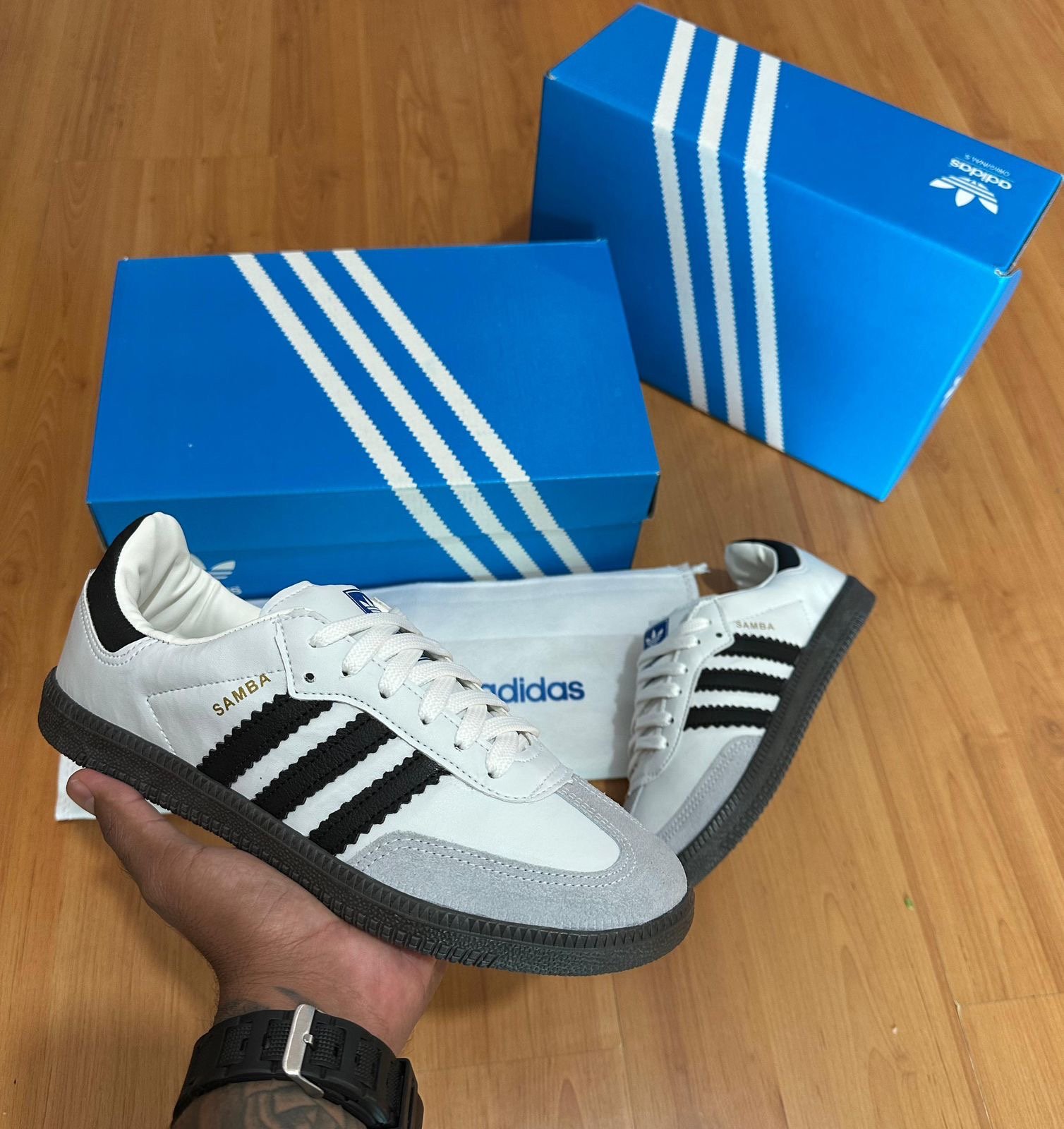 ADIDAS SAMBA PRETO | Wolf Premium