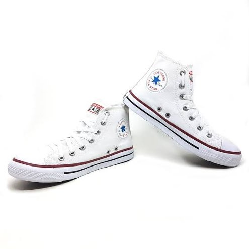 All Star Branco Cano Médio - Comprar em Duda Store