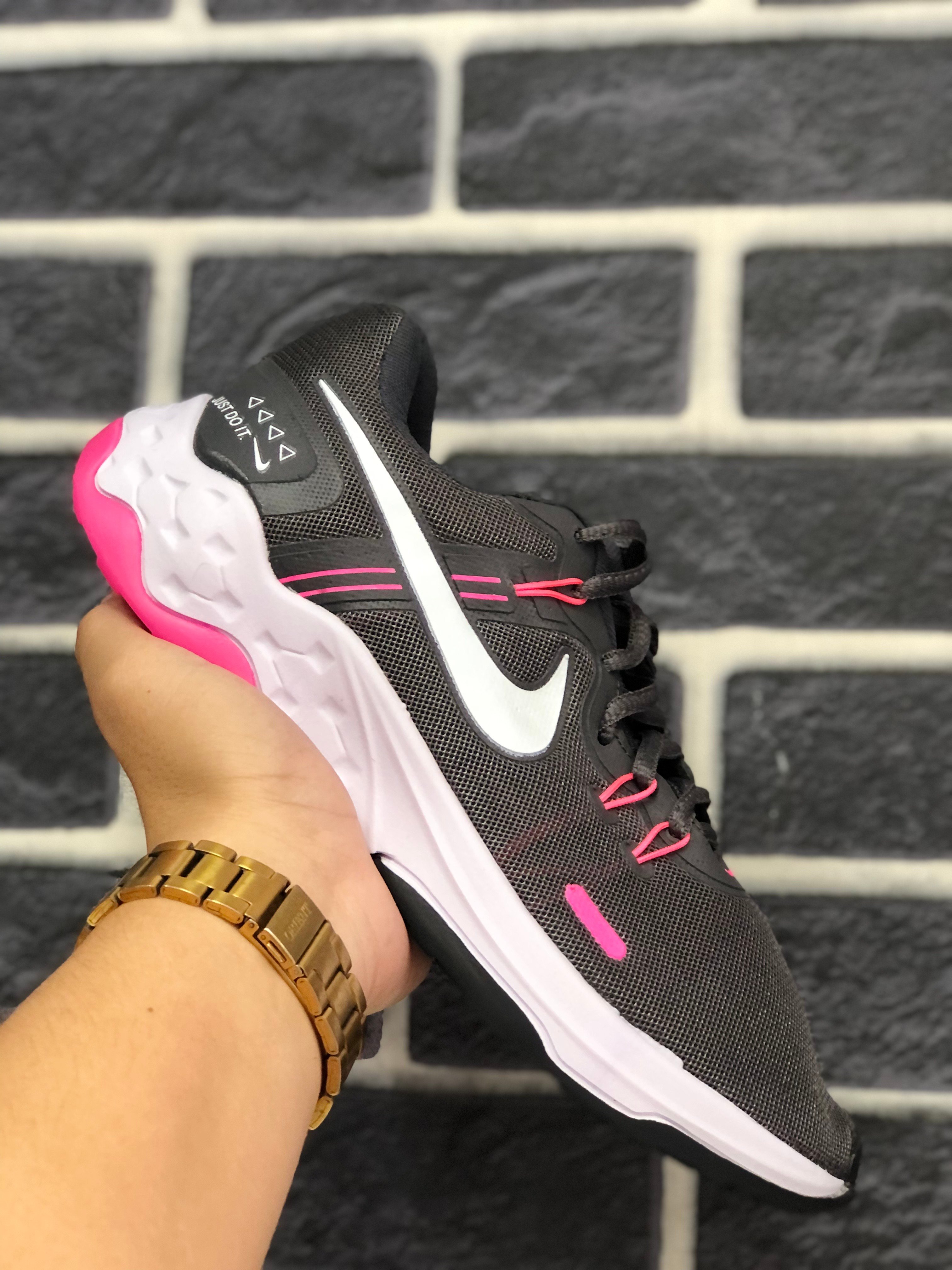 NIKE JUST DO IT CINZA ROSA Wolf Premium