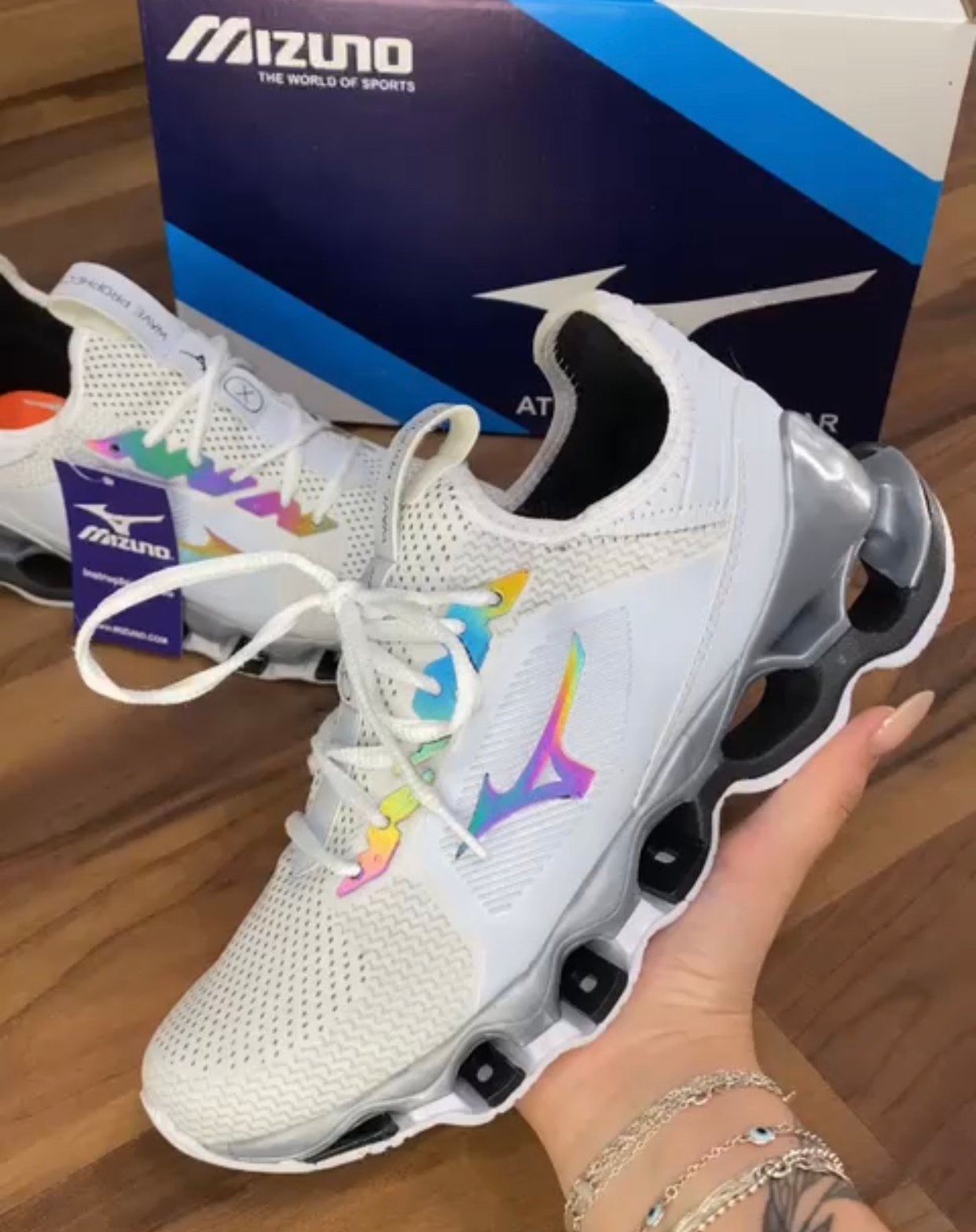 MIZUNO BRANCO CAMALEÃO | Wolf Premium