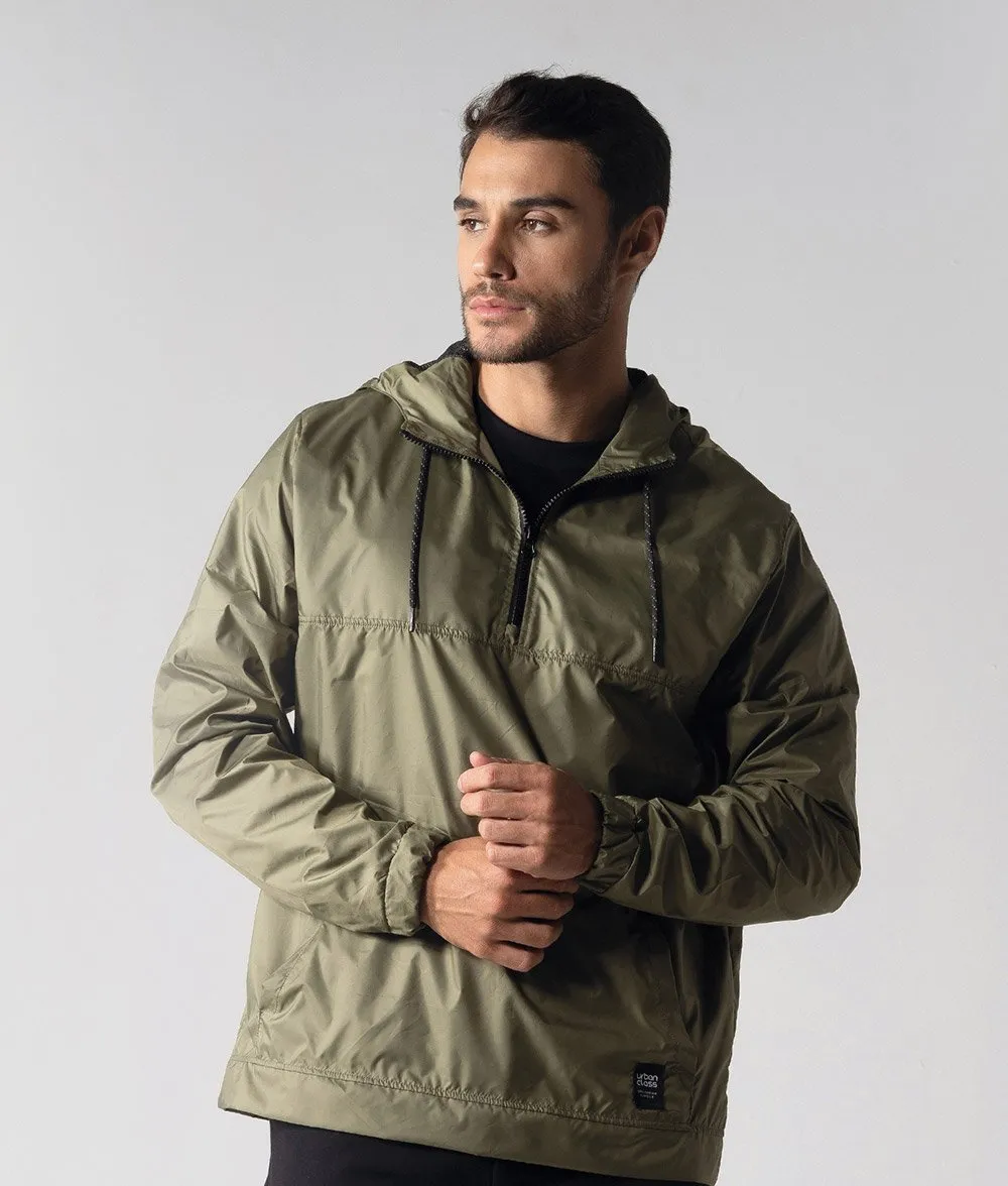 Jaqueta Corta-vento Meio Zíper Masculina Urban Class