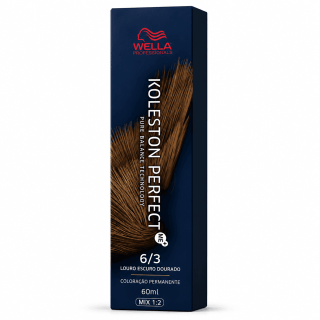 Wella Professionals Koleston Perfect 6/3 - Coloração 60ml | UM Beauty Store