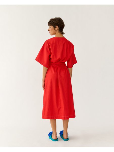 Vestido Mari Vermelho