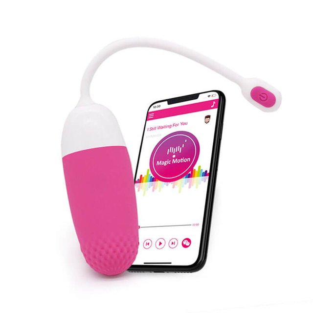 Vibrador Vini Pink Magic Motion Recarregável com APP e Bluetooth