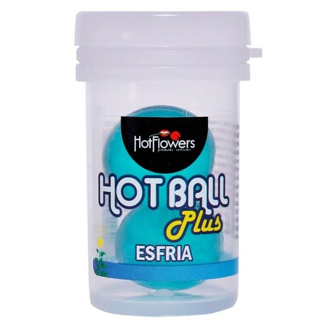 Bolinha Hot Ball Plus Esfria HotFlowers 2 Unidades