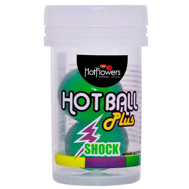 Bolinha Hot Ball Plus Shock HotFlowers 2 Unidades