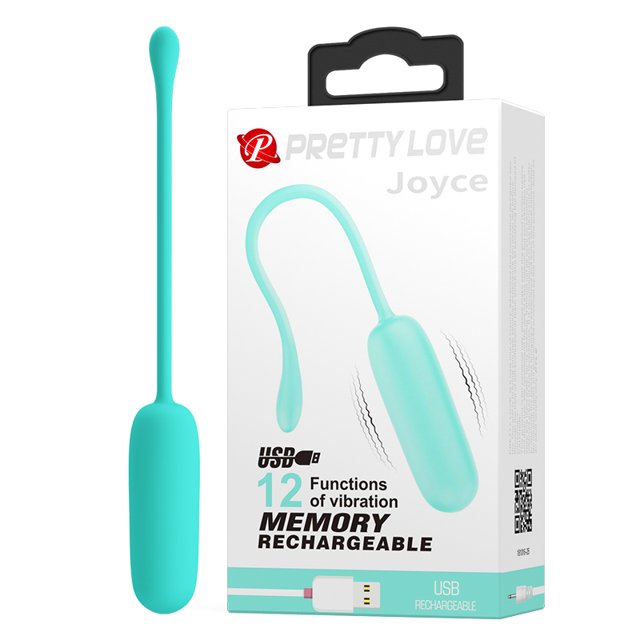 Bullet Vibrador Recarregável Pretty Love Joyce 12 Modos Verde