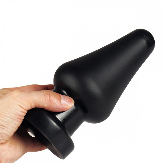 Plug Anal Gigante Cnico Preto Ultra Skin 17x7.5cm Sex Shop | Hot Sex Shop Plug Anal Gigante Cnico Preto Ultra Skin 17x7.5cm Sex Shop | Hot Sex Shop