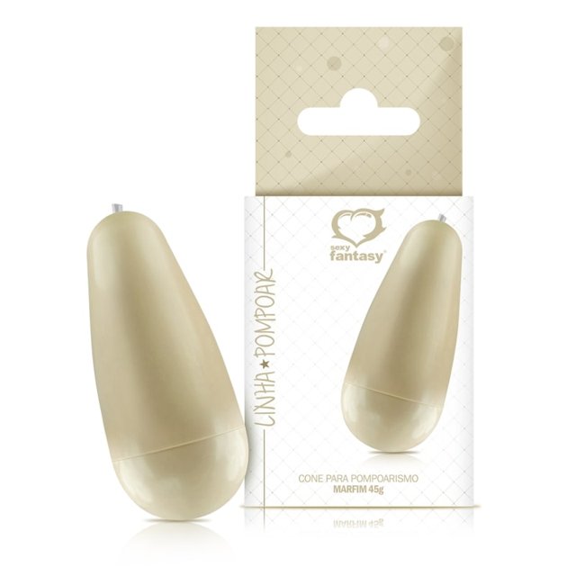 Cone Vaginal Peso para Pompoarismo 45g Cordão em Silicone
