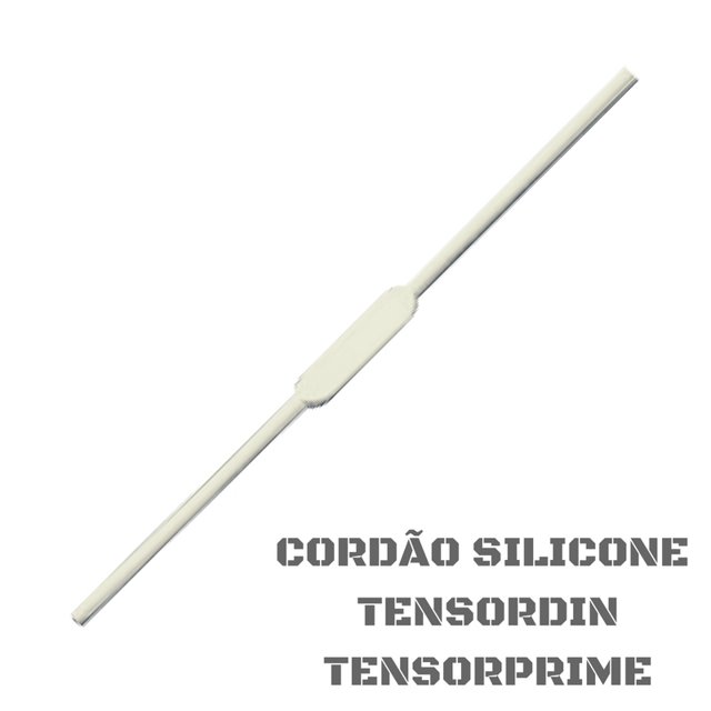 Cordão Silicone Banda Larga Reposição Tensordin e Tensor Prime