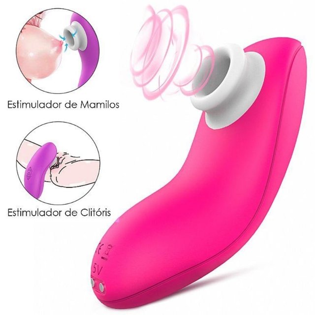 Estimulador de Clitóris e Sucção Pluse S-Hande Pink
