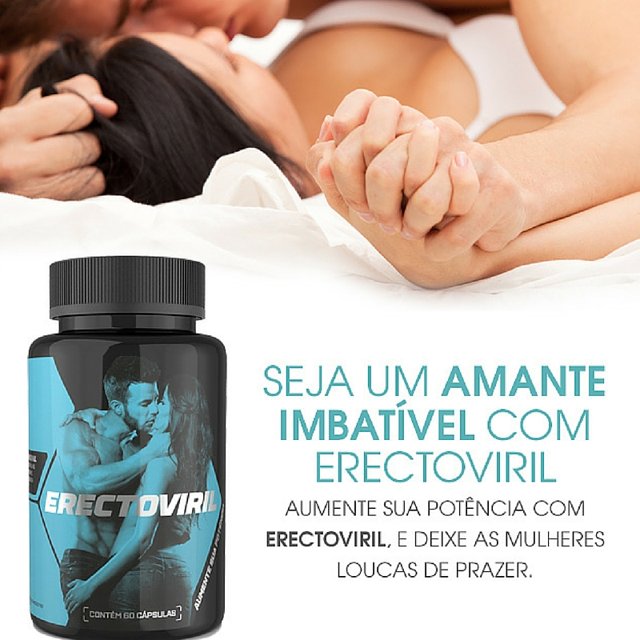 Estimulante Sexual Suplemento Mineral 60 Cápsulas Erectoviril
