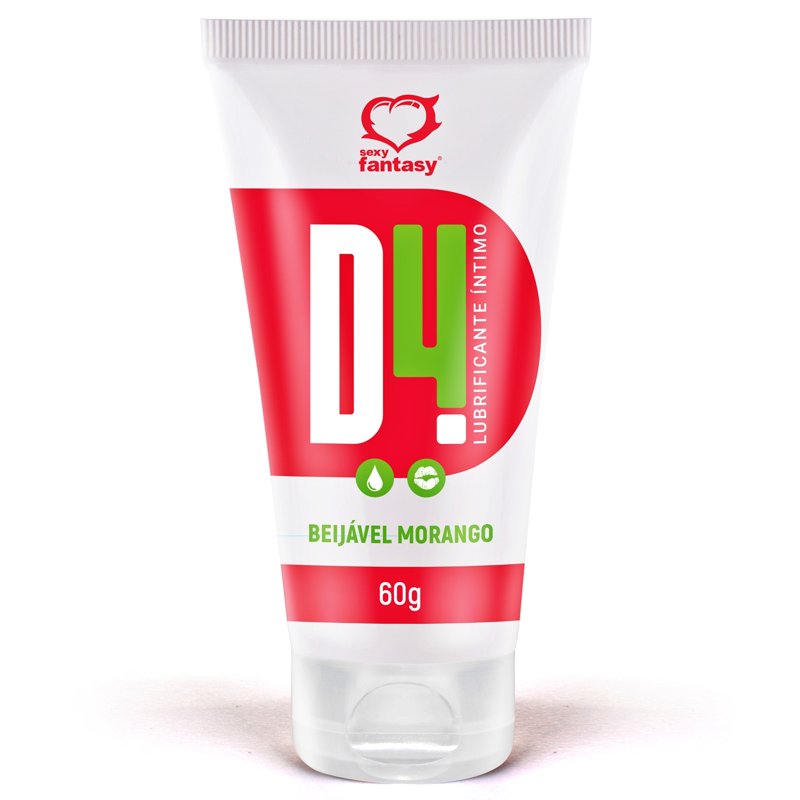 gel-lubrificante-intimo-d4-beijavel-morango-60g