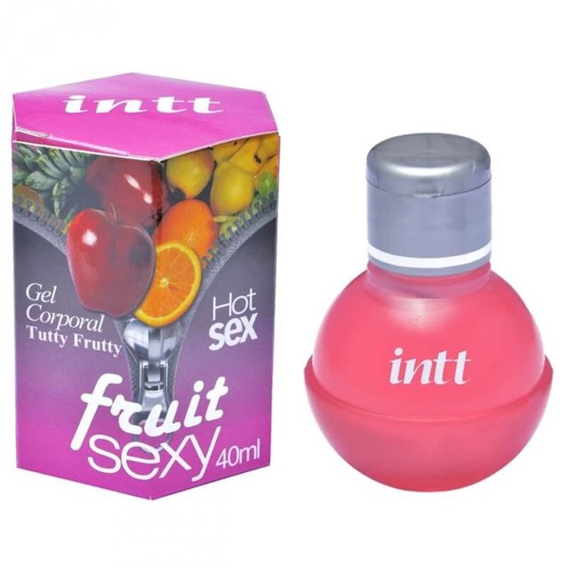Gel para Sexo Oral Fruit Sexy Hot Tutti-Frutti 40ml Intt