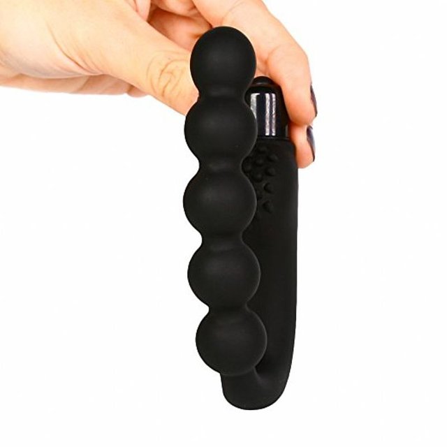 Massageador de Próstata em Silicone com 10 Modos de Vibração