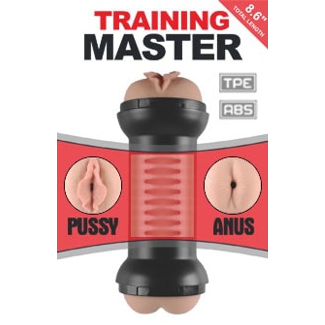 Masturbador Duplo com Ânus e Vagina Training Master Lovetoy