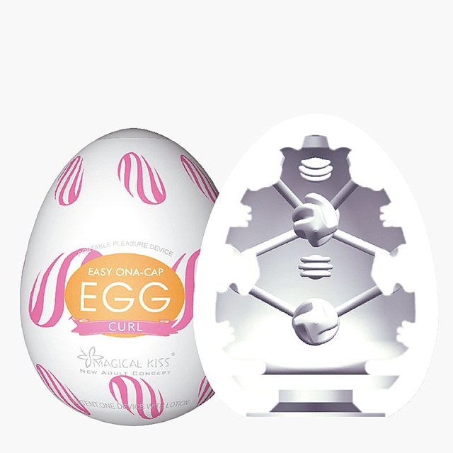 Masturbador Egg Magical Kiss Ona Cap Caixa 6 Unidades Sortidas