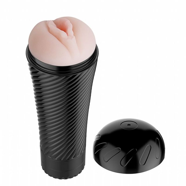 Masturbador Lanterna Pink Pussy Realística com Vibrador