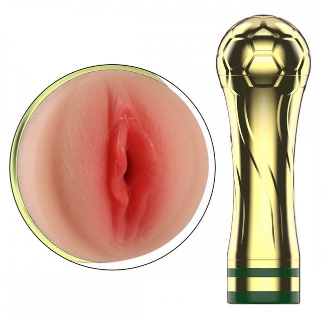 Masturbador Lanterna Taça da Copa Vagina Realística com Vibrador