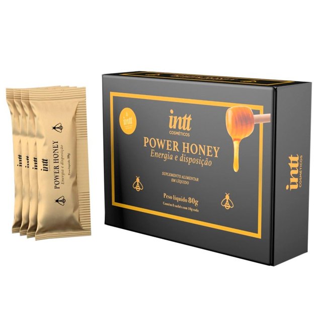 Melzinho Power Honey Intt Caixa com 8 Sachês 10g cada